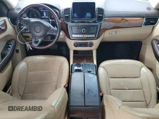 2017 Mercedes-Benz GLS 450 with VIN 4JGDF6EE7HA969724, listed as a Copart auction lot 62549654 with 99,553 mi miles and Salvage Title. Bid and sale history available at DreamBid. Image 8.