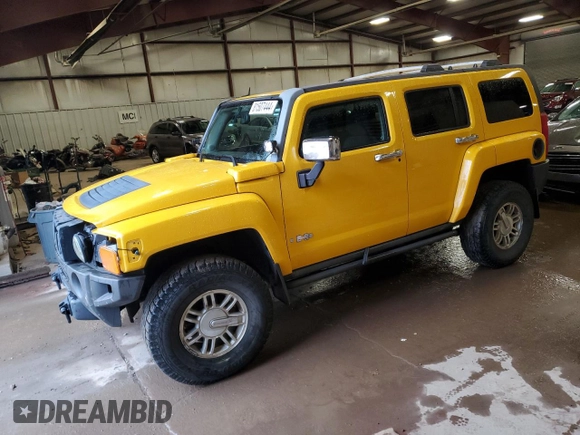 2006 Hummer H3 with VIN 5GTDN136168103052, listed as a Copart auction lot 81507444 with 181,918 mi miles and Salvage Title. Bid and sale history available at DreamBid. Image 1.