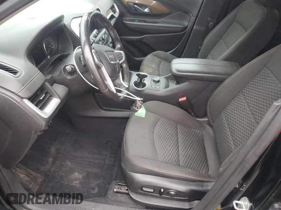 2020 GMC Terrain SLE with VIN 3GKALTEV9LL285729, listed as a Copart auction lot 60807035 with 50,143 mi miles and Salvage title. Bid and sale history available at DreamBid. Image 7.