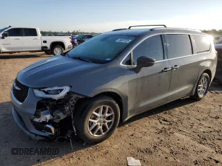 2021 Chrysler Pacifica Touring L z VIN 2C4RC1BGXMR533340, wystawiony jako Copart lot #49887025 z przebiegiem 83 915 mil mil oraz Czysty tytuł • Clean title. Historia ofert i sprzedaży dostępna na DreamBid. Obrazek 1.