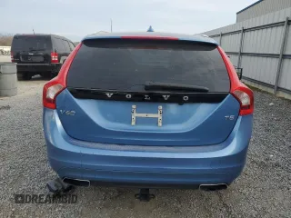 2015 Volvo V60 T5 Drive-E Premier with VIN YV140MEK0F1233487, listed as a Copart auction lot 42782895 with 49,370 mi miles and Salvage Title. Bid and sale history available at carsss.com. Image 6.