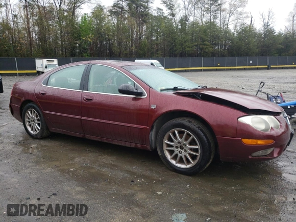 2002 Chrysler 300M M with VIN 2C3HE66G42H117997, listed as a Copart auction lot 52028515 with 77,673 mi miles and Salvage Title. Bid and sale history available at DreamBid. Image 4.