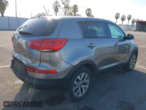 2015 Kia Sportage LX with VIN KNDPB3AC1F7767410, listed as a IAAI auction lot 41815807 with 128,222 mi miles and . Bid and sale history available at carsss.com. Image 4.