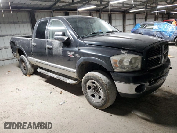 2007 Dodge Ram 2500 SLT with VIN 1D7KS28D27J506512, listed as a Copart auction lot 79752604 with 241,563 mi miles and Salvage Title. Bid and sale history available at carsss.com. Image 4.