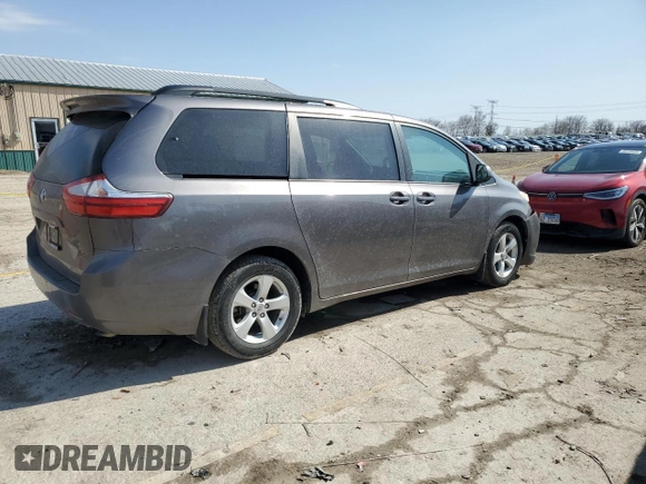 2017 Toyota Sienna LE Auto Access Seat with VIN 5TDKZ3DC0HS767876, listed as a Copart auction lot 48385725 with 49,979 mi miles and Salvage title. Bid and sale history available at DreamBid. Image 3.