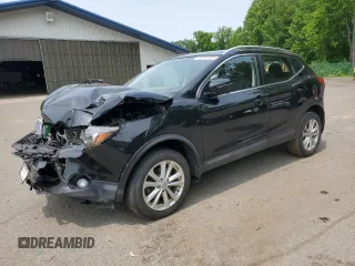 2017 Nissan Rogue SV with VIN JN1BJ1CR3HW107822, listed as a Copart auction lot 59707705 with 151,710 mi miles and Salvage title. Bid and sale history available at DreamBid. Image 1.