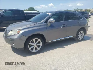 2012 Lexus RX 350 with VIN 2T2ZK1BA5CC071651, listed as a Copart auction lot 62826795 with 173,109 mi miles and Salvage title. Bid and sale history available at DreamBid. Image 1.