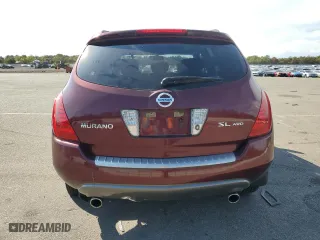 2007 Nissan Murano SL with VIN JN8AZ08W47W625483, listed as a Copart auction lot 74245854 with 66,064 mi miles and Salvage Title. Bid and sale history available at carsss.com. Image 6.