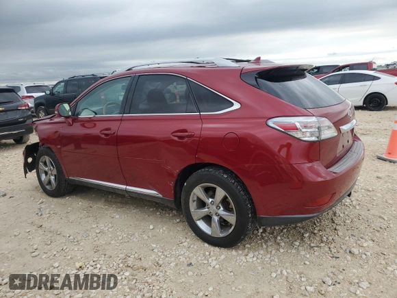 2011 Lexus RX 350 with VIN 2T2ZK1BA2BC061870, listed as a Copart auction lot 55673995 with 82,418 mi miles and Salvage title. Bid and sale history available at DreamBid. Image 2.