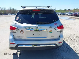 2016 Nissan Pathfinder Platinum with VIN 5N1AR2MM0GC616224, listed as a IAAI auction lot 42088422 with 131,411 mi miles. Bid and sale history available at carsss.com. Image 16.