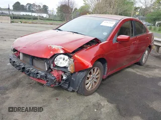 2011 Mitsubishi Galant FE with VIN 4A32B2FF7BE007542, listed as a IAAI auction lot 41967018 with 203,150 mi miles. Bid and sale history available at carsss.com. Image 2.