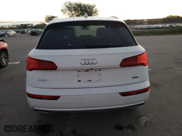 2019 Audi Q5 Premium with VIN WA1ANAFY8K2118873, listed as a Copart auction lot 70030672 with 37,486 mi miles. Bid and sale history available at carsss.com. Image 6.