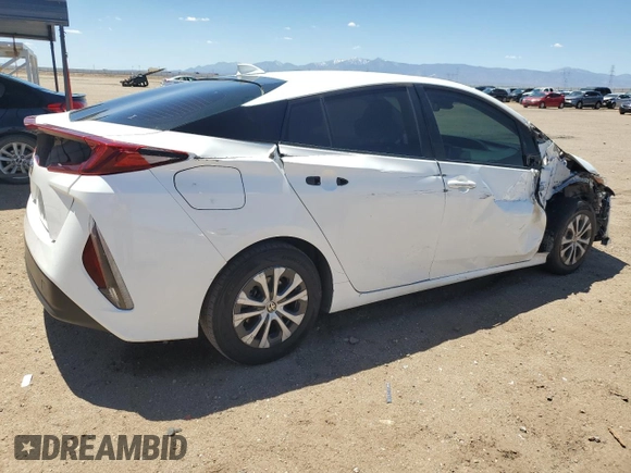 2022 Toyota Prius LE z VIN JTDKAMFP8N3197278, wystawiony jako Copart lot #55828765 z przebiegiem 122 709 mil mil oraz Szkoda całkowita • Salvage title. Historia ofert i sprzedaży dostępna na DreamBid. Obrazek 3.