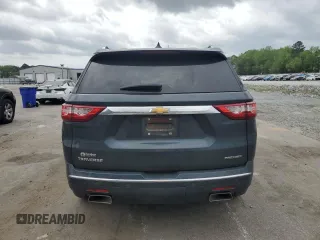 2021 Chevrolet Traverse Premier with VIN 1GNERKKW4MJ163718, listed as a Copart auction lot 51837295 with 126,247 mi miles and Salvage title. Bid and sale history available at DreamBid. Image 6.