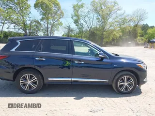 2020 Infiniti QX60 Luxe with VIN 5N1DL0MM6LC528615, listed as a IAAI auction lot 42016614 with 81,449 mi miles and . Bid and sale history available at DreamBid. Image 13.