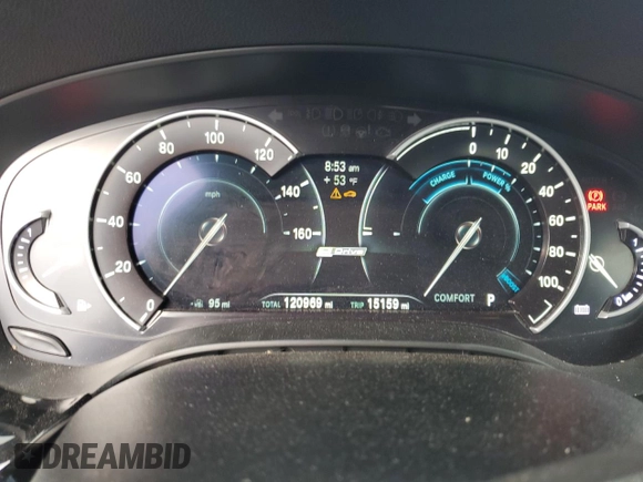 2018 BMW 5 Series 530e with VIN WBAJA9C53JG623289, listed as a Copart auction lot 48053465 with 120,969 mi miles and Clean title. Bid and sale history available at DreamBid. Image 9.