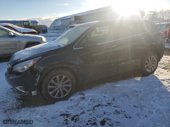 2020 Buick Envision Essence with VIN LRBFX2SA1LD066673, listed as a Copart auction lot 82589154 with 135,586 mi miles and Non Repairable. Bid and sale history available at carsss.com. Image 1.