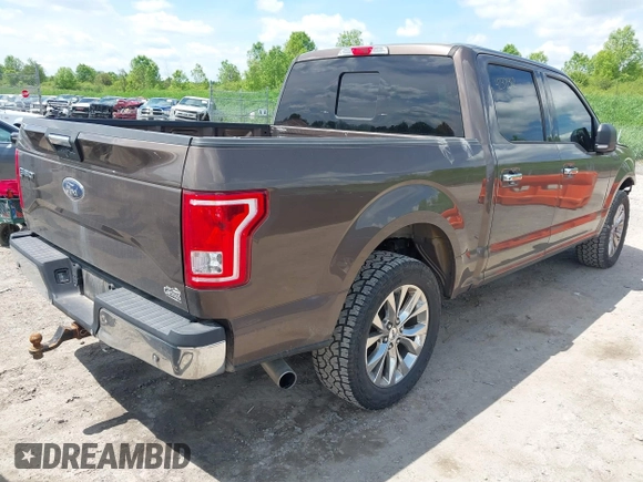 2015 Ford F-150 XL with VIN 1FTEW1CGXFKD07711, listed as a IAAI auction lot 42371362 with 128,186 mi miles and . Bid and sale history available at DreamBid. Image 4.