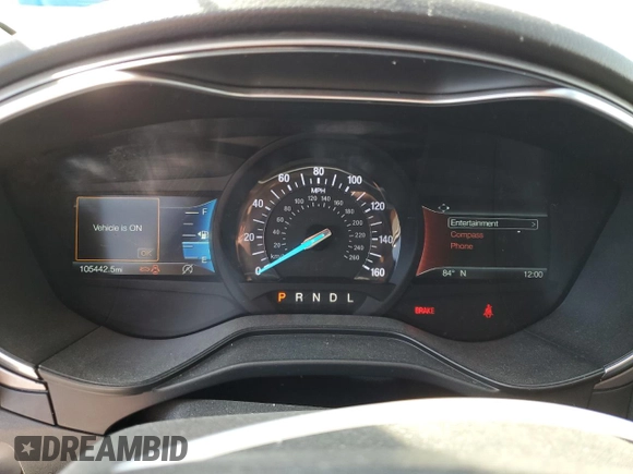 2020 Ford Fusion SE with VIN 3FA6P0HD1LR203485, listed as a Copart auction lot 52034815 with 105,442 mi miles and Clean title. Bid and sale history available at DreamBid. Image 9.