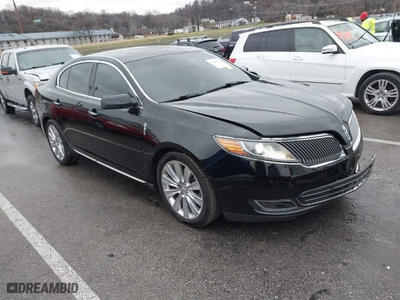 2016 Lincoln MKS EcoBoost with VIN 1LNHL9FT9GG600075, listed as a IAAI auction lot 41214769 with 60100 miles. Bid and sale history available at carsss.com. Image 1.