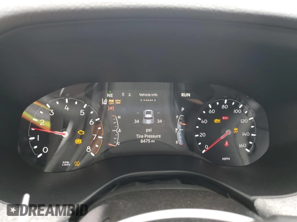 2025 Jeep Compass Latitude с VIN 3C4NJDBN6ST547007, выставлен на аукционе Copart как лот 59798085 с пробегом 6 475 миль миль и На запчасти • Non repairable. История ставок и продаж доступна на DreamBid. Изображение 9.