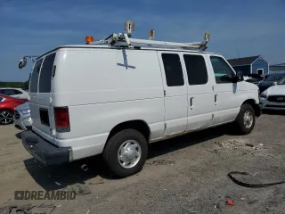 2011 Ford Econoline Cargo Commercial with VIN 1FTNE2EL0BDB35092, listed as a Copart auction lot 60237545 with 124,860 mi miles and Clean title. Bid and sale history available at DreamBid. Image 3.
