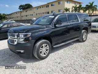 2018 Chevrolet Suburban LT with VIN 1GNSCHKC0JR207885, listed as a Copart auction lot 47366955 with 83,645 mi miles and Salvage Title. Bid and sale history available at carsss.com. Image 1.