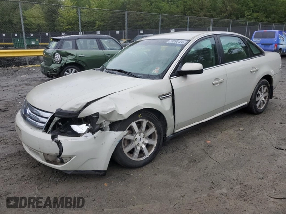 2008 Ford Taurus SEL with VIN 1FAHP24W78G154447, listed as a Copart auction lot 73690124 with 175,261 mi miles and Salvage Title. Bid and sale history available at carsss.com. Image 1.