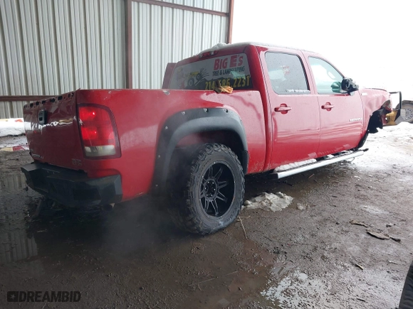 2008 GMC Sierra 1500 Work Truck with VIN 2GTEK133381205291, listed as a IAAI auction lot 41296948 with 266,704 mi miles. Bid and sale history available at carsss.com. Image 4.