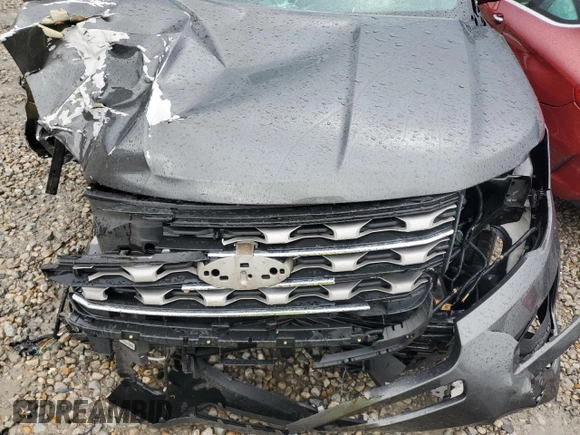2017 Ford Explorer XLT with VIN 1FM5K7D84HGB68411, listed as a Copart auction lot 51478855 with 188,438 mi miles and Salvage Title. Bid and sale history available at DreamBid. Image 12.