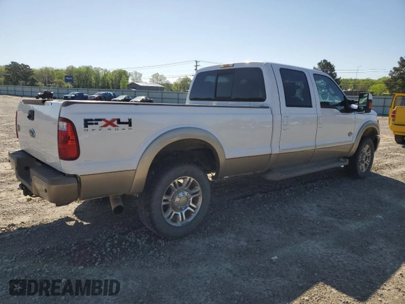 2011 Ford F-350 XL with VIN 1FT8W3BT8BEB30334, listed as a Copart auction lot 51708065 with 291,287 mi miles and Clean Title. Bid and sale history available at DreamBid. Image 3.