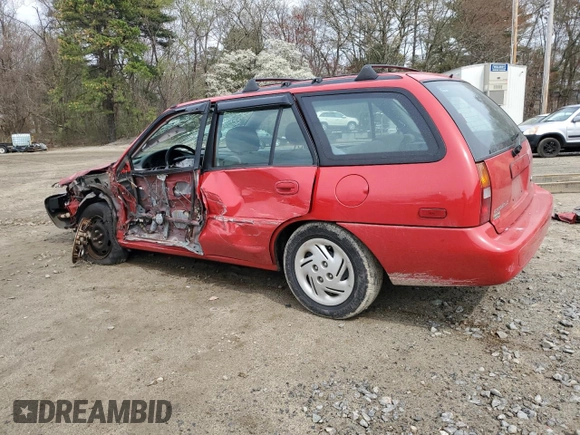 1997 Ford Escort LX with VIN 3FALP15P5VR105005, listed as a Copart auction lot 54650145 with 50,561 mi miles and Clean title. Bid and sale history available at DreamBid. Image 2.