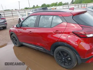 2023 Nissan Kicks SR with VIN 3N1CP5DV7PL537881, listed as a IAAI auction lot 42127180 with 49,839 mi miles. Bid and sale history available at carsss.com. Image 14.