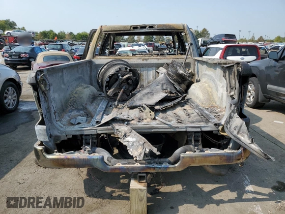 2020 Ram 1500 Big Horn with VIN 1C6RRFFG0LN343507, listed as a Copart auction lot 71063944 with 0 mi miles and Non Repairable. Bid and sale history available at carsss.com. Image 6.