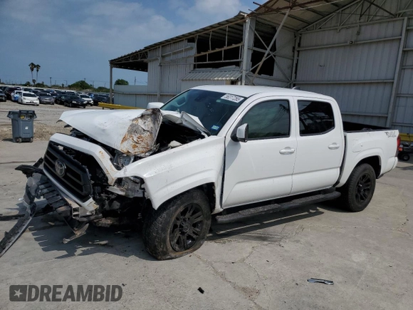 2022 Toyota Tacoma SR z VIN 3TMCZ5AN2NM503365, wystawiony jako Copart lot #56317265 z przebiegiem 37 804 mil mil oraz Szkoda całkowita • Salvage title. Historia ofert i sprzedaży dostępna na DreamBid. Obrazek 1.