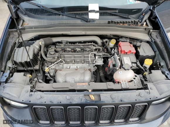 2021 Jeep Renegade Latitude with VIN ZACNJDBBXMPM91733, listed as a Copart auction lot 50774025 with 7,647 mi miles and Salvage Title. Bid and sale history available at carsss.com. Image 12.