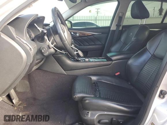 2014 Infiniti Q50 Hybrid Sport with VIN JN1AV7AP9EM691980, listed as a Copart auction lot 51164315 with 168,828 mi miles and Clean Title. Bid and sale history available at carsss.com. Image 7.