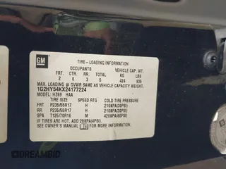 2002 Pontiac Bonneville SLE z VIN 1G2HY54KX24177224, wystawiony jako IAAI lot #42268134 z przebiegiem 107 935 mil mil oraz . Historia ofert i sprzedaży dostępna na DreamBid. Obrazek 9.