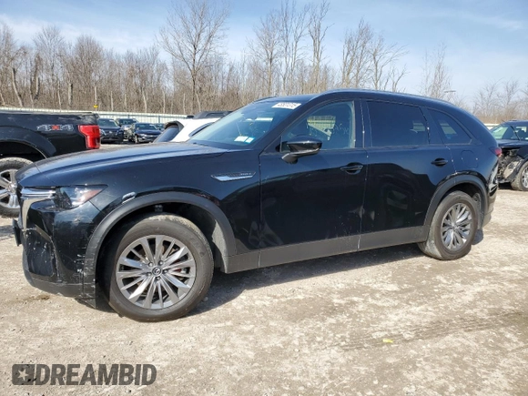2024 Mazda CX-90 Preferred z VIN JM3KKBHA6R1120041, wystawiony jako Copart lot #48531315 z przebiegiem 23 086 mil mil oraz Szkoda całkowita • Salvage title. Historia ofert i sprzedaży dostępna na DreamBid. Obrazek 1.