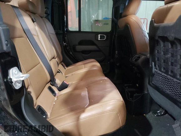 2020 Jeep Gladiator Rubicon with VIN 1C6JJTBG9LL183888, listed as a Copart auction lot 70225794 with 57,969 mi miles and Salvage title. Bid and sale history available at DreamBid. Image 10.
