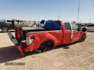 2022 Ford F-150 XL with VIN 1FTEX1EP5NKE34956, listed as a Copart auction lot 85719704 with 41,789 mi miles and Salvage title. Bid and sale history available at DreamBid. Image 3.