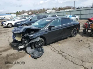 2015 Chrysler 200 Limited with VIN 1C3CCCAB9FN651729, listed as a Copart auction lot 51156705 with 163,926 mi miles and Salvage Title. Bid and sale history available at carsss.com. Image 1.