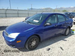 2006 Ford Focus S z VIN 1FAHP34N96W194383, wystawiony jako Copart lot #57821205 z przebiegiem 161 964 mil mil oraz Szkoda całkowita • Salvage title. Historia ofert i sprzedaży dostępna na DreamBid. Obrazek 1.