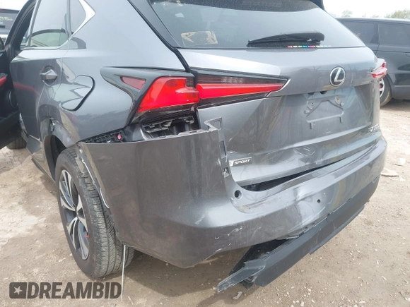2018 Lexus NX 300 with VIN JTJBARBZ7J2158165, listed as a IAAI auction lot 42153520 with 99,942 mi miles and . Bid and sale history available at DreamBid. Image 6.
