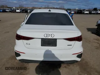 2023 Audi A3 Progressiv z VIN WAULUCGY0PA097524, wystawiony jako Copart lot #49380855 z przebiegiem 57 615 mil mil oraz Tytuł czysty. Historia ofert i sprzedaży dostępna na DreamBid. Obrazek 6.