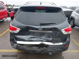2013 Nissan Pathfinder SL with VIN 5N1AR2MN5DC647196, listed as a IAAI auction lot 41562785 with 154,670 mi miles. Bid and sale history available at carsss.com. Image 16.