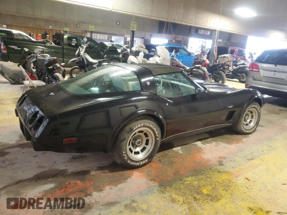 1979 Chevrolet Corvette with VIN 1Z8749S415295, listed as a Copart auction lot 86719234 with 32,006 mi miles and Clean title. Bid and sale history available at DreamBid. Image 3.