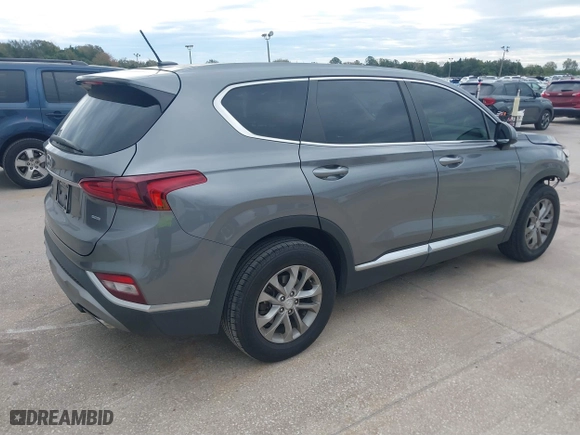 2020 Hyundai Santa Fe SE with VIN 5NMS2CAD7LH151671, listed as a IAAI auction lot 41347653 with 107,148 mi miles. Bid and sale history available at carsss.com. Image 4.