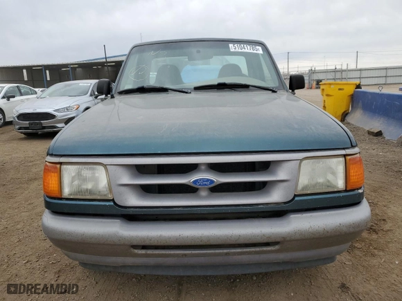 1996 Ford Ranger XL with VIN 1FTCR10A9TTA28187, listed as a Copart auction lot 51041785 with 236,421 mi miles and Clean Title. Bid and sale history available at carsss.com. Image 5.