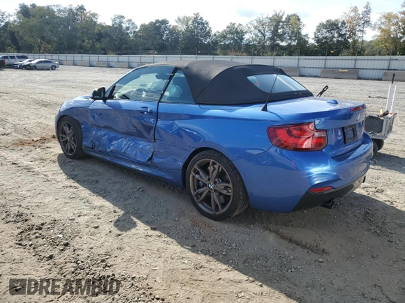 2015 BMW 2 Series M235i with VIN WBA1M1C53FV393104, listed as a Copart auction lot 71143703 with 12,025 mi miles. Bid and sale history available at carsss.com. Image 2.